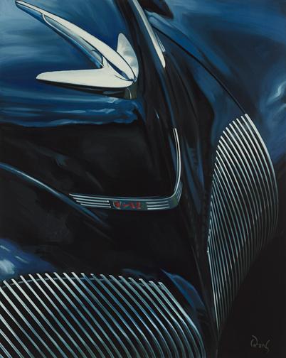 1939 Lincoln Zephyr Grille