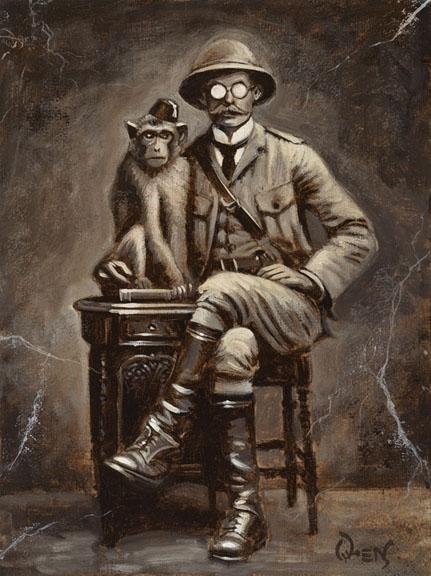 DR. BIBULOUS J. STEWHAMMER AND FRIEND